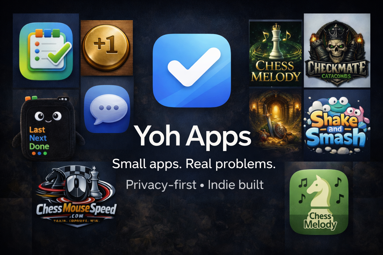 YohApps — Small apps. Real problems.